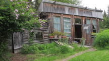 The Lowell's Alaskan homestead