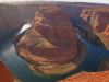 Horseshoe Bend in the Colorado River south of Page, Arizona